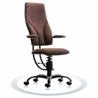 Ergonomische stoel Spinalis Navigator bruin