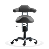Ergonomische stoel Spinalis Rodeo grijs