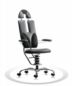 Spinalis Pilot zwart leer