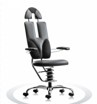 Spinalis Pilot zwart leer