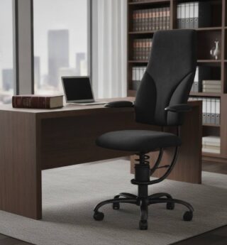 Spinalis Navoigator Zwart actieve bureaustoel
