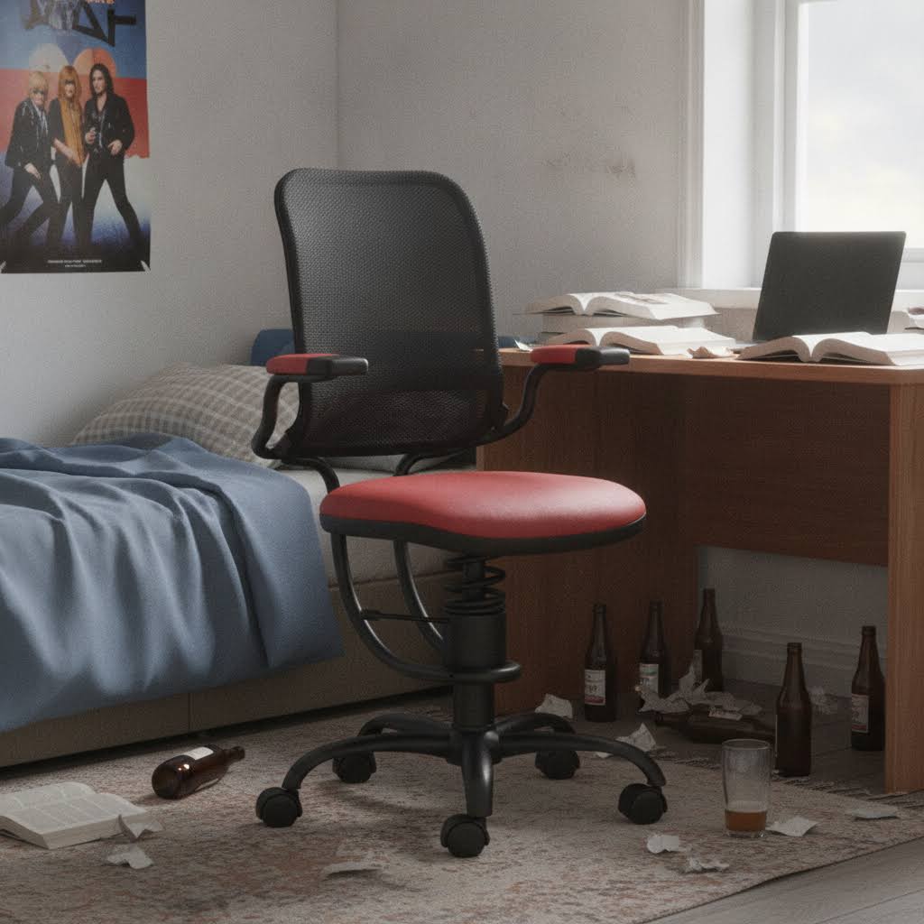 Spinalis Ergonomic rood actieve bureaustoel