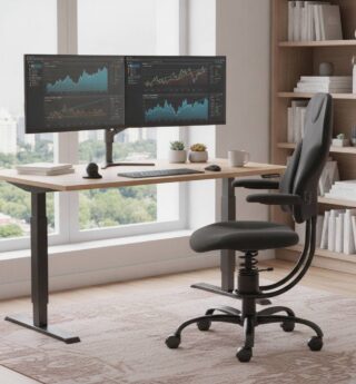 Spinalis Spider actieve bureaustoel